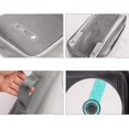 thumbnail image 4 of Bolsa para CD, almacenamiento de bolsas para CD/Dvd de tela Oxford con capacidad para 96 unidades, 4 of 5