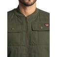 thumbnail image 6 of Wrangler Workwear Men's Quilted Duck Work Vest, Size Small to 3XL (Men's and Big Men's), 6 of 10