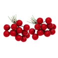 thumbnail image 2 of PENGXIANG Home Decor 24Pcs Christmas Tree Decoration Simulation Christmas Decorative Pendant, 2 of 3