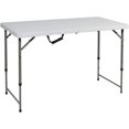 thumbnail image 1 of 48 inches Folding Table Camping Table BBQ Portable Desk Outdoor Dinner Table Utility Table,CA-SPHP-122CZ, 1 of 3