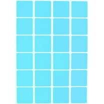Royal Green Square Labels 1 in Color-Coding Label in Light Blue 25m x 25mm - 600 Pack