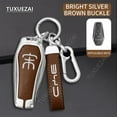 thumbnail image 1 of Zinc Alloy Key Case Cover Suitable For BYD Song B 4 button Car Remote Key Case Cover Car Accessories, 1 of 26