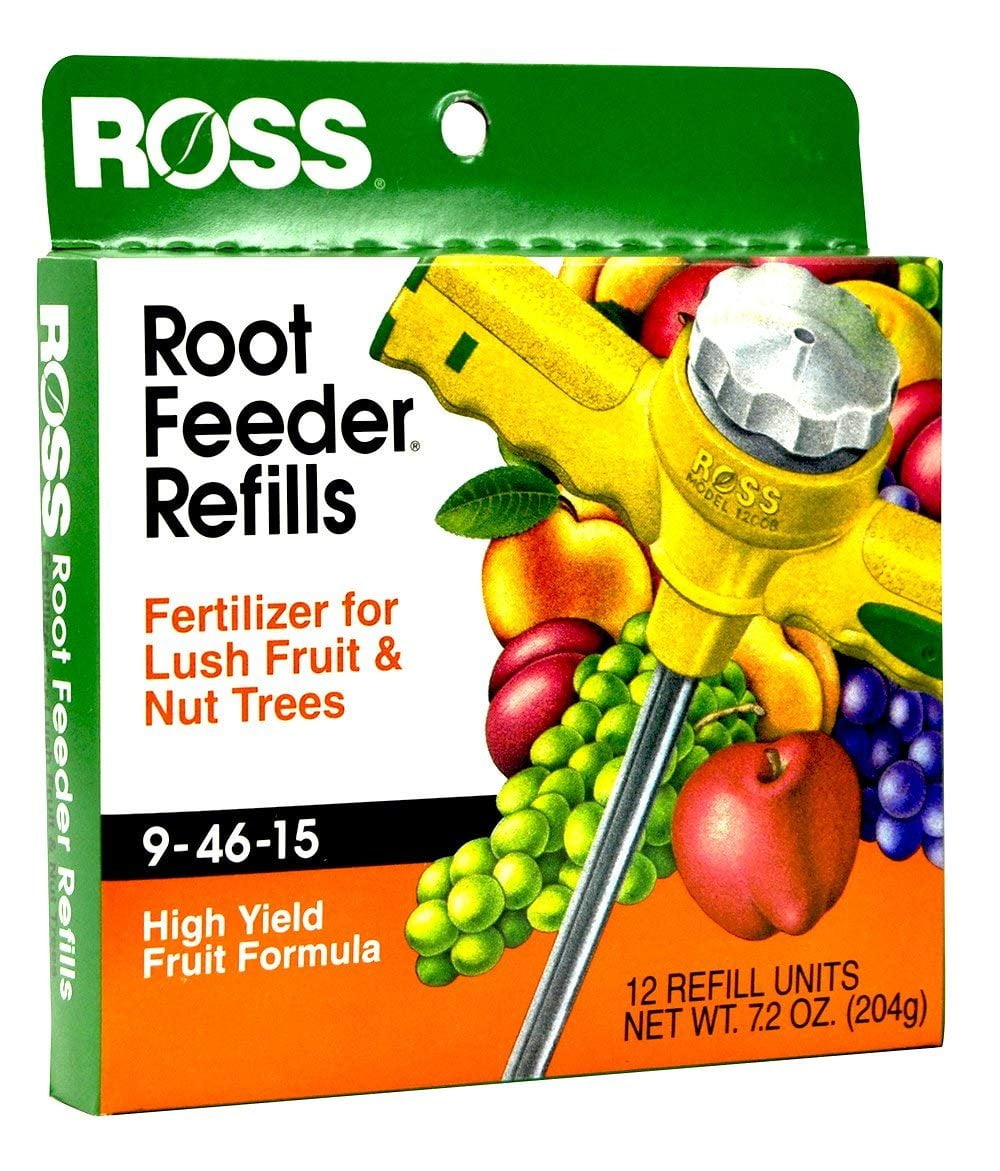 Ross Fruit & Nut Tree Fertilizer Refills Root Feeder, 94615 (Ideal