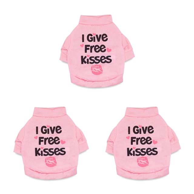 Methold Ropa Camisa Estampado de letras Disfraces Chaqueta de cuello Accesorios de belleza Perros Chihuahua Cachorro Bulldog Rosa XS Type1 NO1 Methold CBP269015