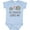 AE-Light Blue, variant on My Grandpa Loves Me Boys or Girls Baby Bodysuit
