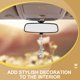thumbnail image 4 of Nestingho Para Interior De Auto Colgante Metálica Con Cristal Para Espejo, 4 of 8