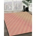 thumbnail image 3 of Ahgly Company Machine Washable Indoor Square Transitional Tomato Red Area Rugs, 6' Square, 3 of 7