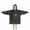 Math Equations Geometry, variant on Math Equations Chemistry Symbols Black Pattern Blanket Hoodies for Kids 6-13YR Oversize Wearable Blanket Hoodies for Boys Girls Teens