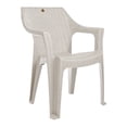 thumbnail image 2 of Silla Plásticos La Ardilla Rattan Cleo H81 Blanco Cantera, 2 of 4