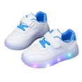 thumbnail image 3 of WXFAZCVU Kids Light Up Sneakers Boys Versatile and Lightweight Sport Shoes Everyday Wear Size 6, 3 of 5