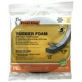 thumbnail image 1 of Rubber Foam Weatherseal Tape, 1/2w X 5/16" T X 10', Thermwell, R512H, 1 of 4