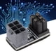 thumbnail image 5 of Conector de dirección asistida adaptador de corriente reforzado a prueba de fuego Conexión fácil Operación estable Conductividad eléctrica para tarjeta gráfica de ANGGREK Otros, 5 of 8