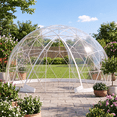 thumbnail image 6 of LAZZO 12x7 Ft Bubble Tent, Outdoor 360°View Garden Dome Tent with Ventilation Windows for Backyard, Patio and Greenhouse Use, 6 of 9