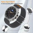 thumbnail image 4 of Correa de reloj Hexasider de nailon elástico para Galaxy Watch 8, 4 of 7