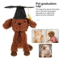 thumbnail image 3 of 2pcs Pet Graduation Caps Dog Cat Graduation Hats with Tassel Pet Graduation Hats, 3 of 8