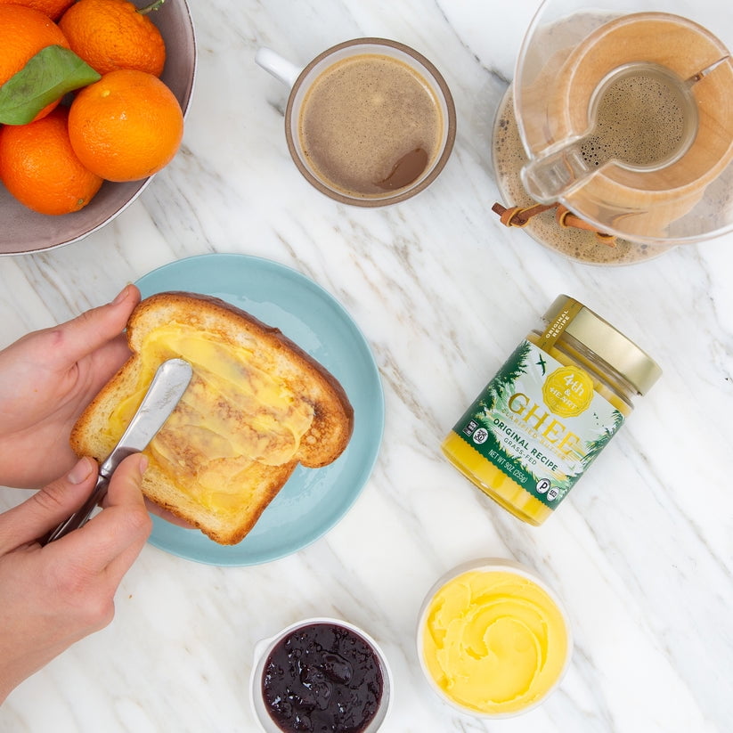 Pack of 6, 4th & Heart Original Ghee Clarified Butter, 9 oz