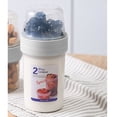 thumbnail image 3 of Contenedor de Alimentos, PP plástico Atertight Canista Portátil para Ensalada de yogurt, 3 of 7