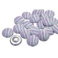 thumbnail image 1 of IBA Indianbeautifulart Purple 1 Inch Buttons For Sewing Fancy Buttons For Crafts 2 Hole Square Shape Geometric Shirting Scrapbooking Canvas Buttons Pack Of 50, 1 of 7