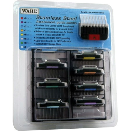 Wahl Professional Animal Stainless Steel Guide Combs #3390-100