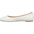 thumbnail image 5 of Women's Journee Collection Kavn Ballet Flat White Faux Leather 8.5 M, 5 of 7