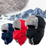Chapeau de trappeur Russe Ushanka Sherpa Cossack Fur Warm Winter Ski Showerproof