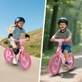 thumbnail image 3 of JoyStone Balance Bike Toys for Toddlers 18+ Months, Dinosaur Balance Bike with Adjustable Handlebar and Seat, No Pedals Bike Gift for Kids, Pink, 3 of 10