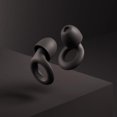 thumbnail image 5 of Tapones para los oídos negros para dormir, protección auditiva súper suave y reutilizable en silicona flexible para reducción de ruido y vuelos - 6 tapones para los oídos, 5 of 5