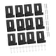 thumbnail image 5 of 12x Clips de espejo de Metal Perfecl Kit de Clips de soporte de espejo 36 mm x 25 mm, 5 of 8
