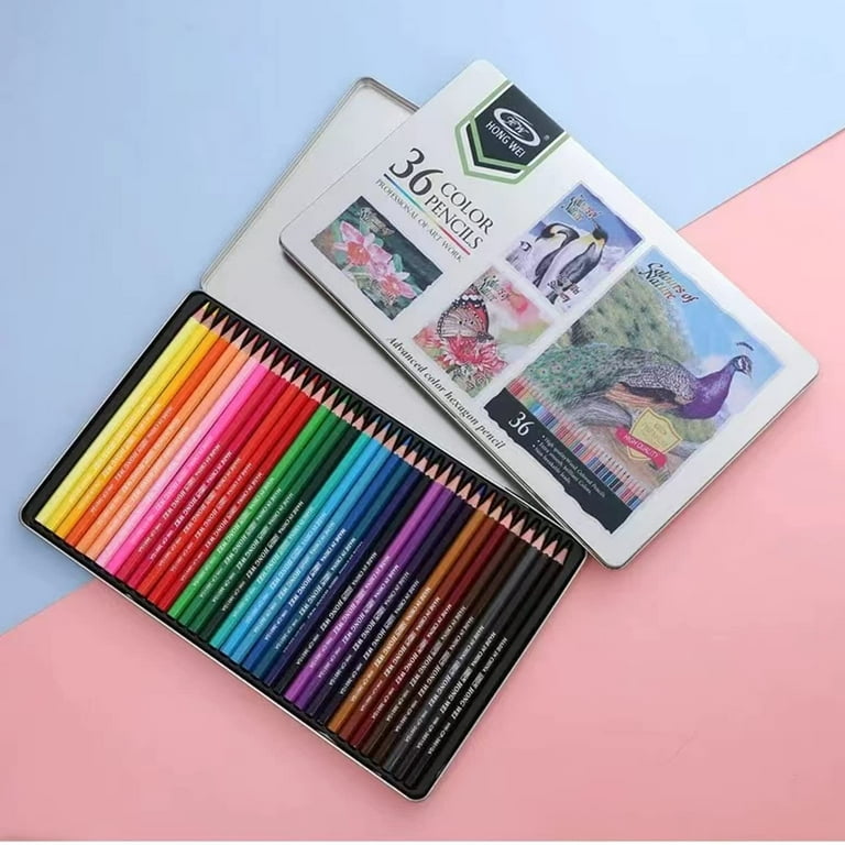 Colored Pencils Set of 36 Artist Quality for Adult Coloring New SEALED  Zorbitz
