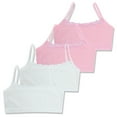 thumbnail image 3 of ✪ 4pcs/Lot Children's Breast Care Girl Bra Hipster Cotton Teens Teenage Underwear Summer Kids Lace Vest Young, 3 of 18