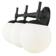 thumbnail image 4 of Millennium Lighting 30303-MB Redondo 3 Light 24" Wide Bathroom Vanity Light - Black, 4 of 7