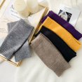 thumbnail image 2 of Guantes de punto de medio corte para mujer en invierno, bonitos guantes de medio dedo con dedos abiertos, cálidos guantes de lana para estudiantes, 2 of 6