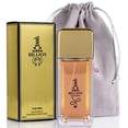 thumbnail image 1 of 1 Billion- Eau De Toilette Spray Perfume, Fragancia para Hombres- Ropa de día, Set de colonia diaria casual con bolsa de gamuza de lujo- Botella de 3.4 oz- Regalo de belleza EDT ideal para cumpleaños,, 1 of 5