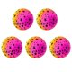 thumbnail image 1 of 5 Pcs 22 CM Thickened Rainbow Balls Elastic PVC Beach Sports Play Ball Kickball Flapping Ball Children Toy for Indoor Outdoor Playground Activities (R, 1 of 3
