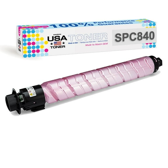 Compatible Ricoh SPC840dn, SP C842, SP C840A, 821257 Magenta Toner