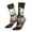 White, variant on Flower Cat Couple Crew Socks for Men & Women, Breathable Casual Athletic Ankle Socks