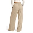 thumbnail image 4 of Women's Breathable High Waist Exercise Trousers Wide Legged Design Stretchable Pants For Pilates Running Daily Wear, 4 of 9