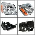 thumbnail image 3 of Genrics Headlights Front Head Lamps Replacement for 2005 2006 2007 2008 2009 Chevy Equinox Projector Headlights Right Side (Passenger Side), 3 of 5