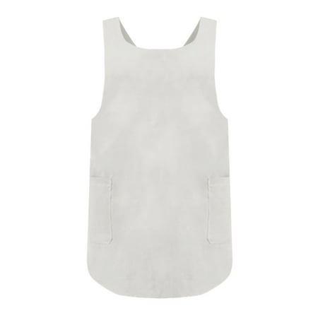 

Heiheiup Linen Women Japanese Housework Pinafore Kitchen Cotton Back Apron Wrap Kitchen，Dining & Bar Women s Apron under 10