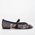 thumbnail image 4 of Fauna - Zapatos planos Mary Jane de malla negra negro 25 CM, 4 of 5