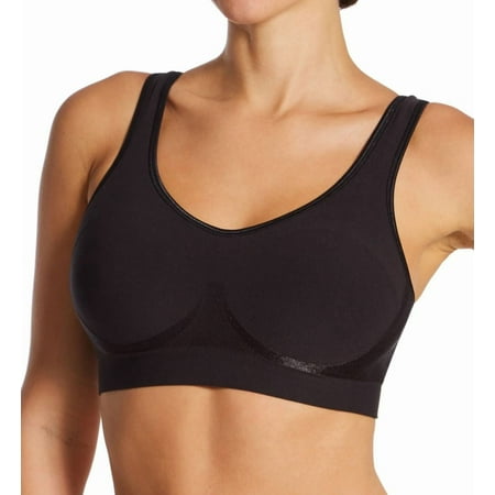 Women's Bali 3488 Comfort Revolution Shaping Wirefree Bra (Black 2X)