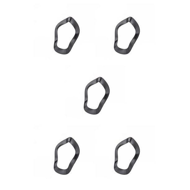 Sonducket Paquete de 5 arandelas de onda de manivela de bicicleta de montaña, accesorios de piezas de soporte inferior de ciclo con cancelación de ruido 24 mm 5piezas Sonducket CBP235112