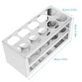 thumbnail image 5 of Aloha Test Tubes Holder Sampling Tube Rack Metal Centrifuge Tube Organizer for Laboratory(1 ), 5 of 7