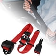 thumbnail image 1 of Cinturón de seguridad para automóvil de Cinturones retráctiles automáticos 3PT para camiones Rojo Cola Cinturones de seguridad para automóviles, 1 of 8