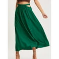 thumbnail image 5 of Skirt for Women Summer, Women's High-waisted Hollowed Out Solid Color Flowing Half Skirt A-line Skirt Full Skirt on Clearance, 5 of 7
