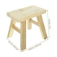 thumbnail image 3 of Miangastore Small Wood Stool Wood Step Stool Children Stepping Stool Wood Furniture, 3 of 8