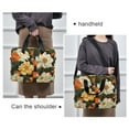 thumbnail image 6 of FORMRS 16" Laptop Bag Carrying Sleeve Case with Handle Travel Shoulder Briefcase, Bright Floral, 6 of 8