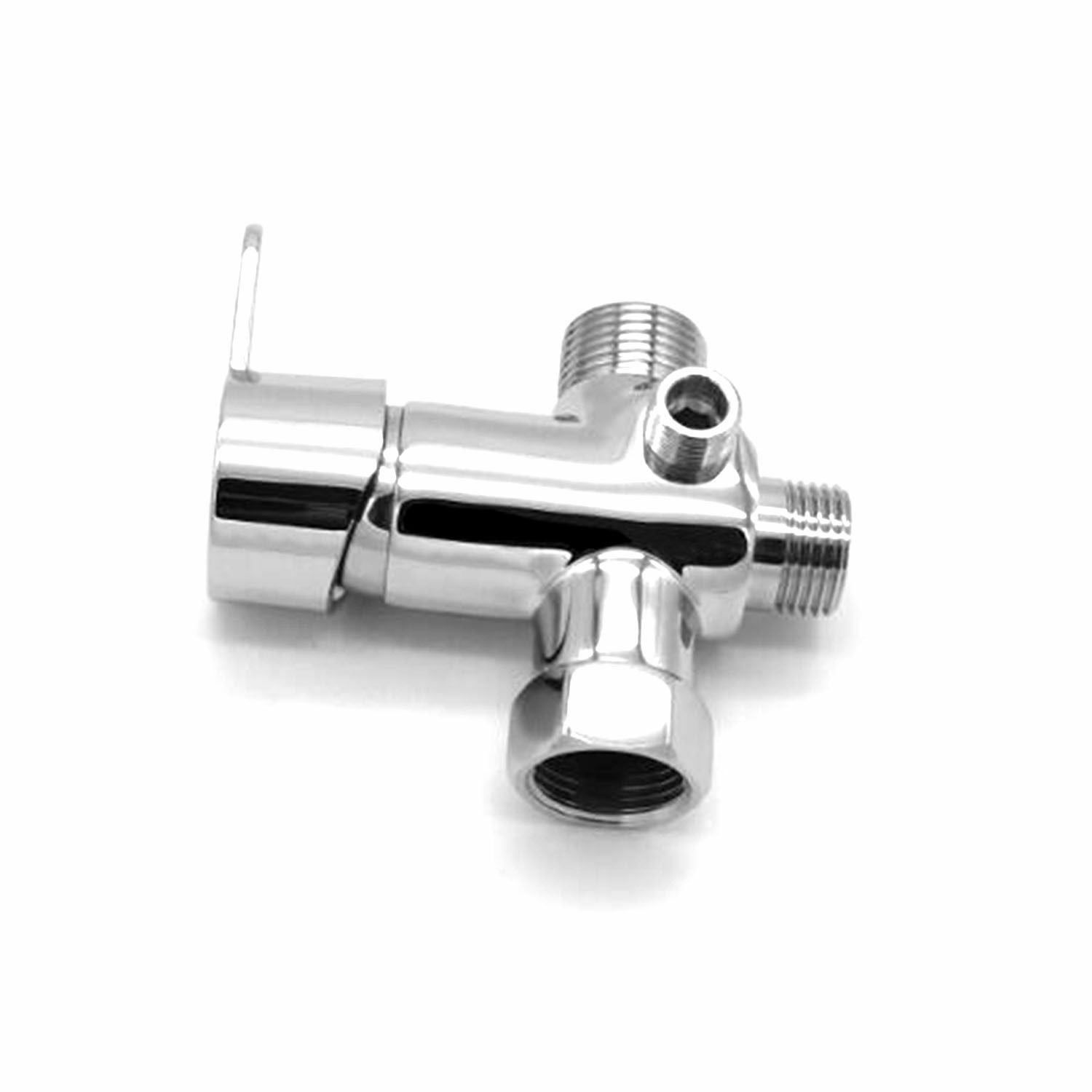 Tachi Bidet Sprayer T-Adapter Brass 7/8 Inch Bidet Attachment with Hot Cold Mixing Valve