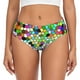 thumbnail image 1 of Fotbe Colorful Tie Dye Stained Glass Calzones Estampados para Mujer – Ropa Interior de Algodón, Cómoda, Suave y Elástica-X-Small, 1 of 6