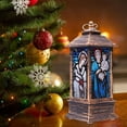 thumbnail image 4 of Linterna de Jesús,Linterna de Jesús Velas navideñas Linternas Luz,Escena cristiana Adornos de lámpara LED Religiosos,Árbol de Navidad Decoraciones para el hogar colgantes Decoración, 4 of 8